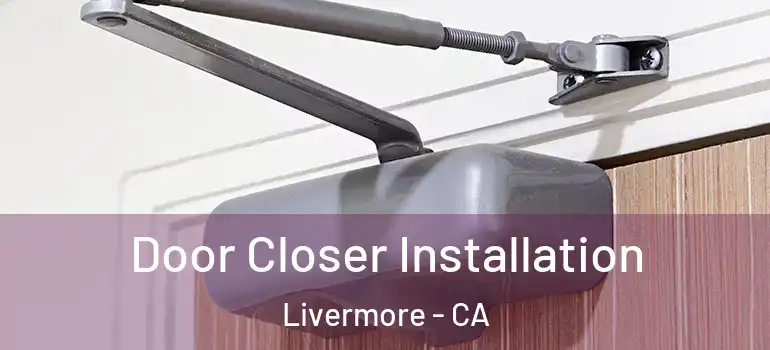  Door Closer Installation Livermore - CA
