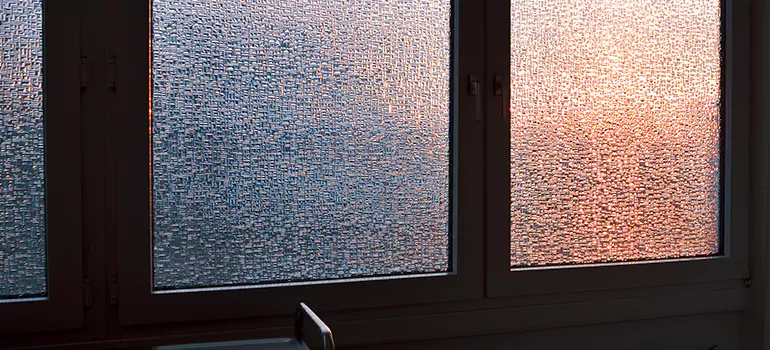 Frosted Glass Window Replacement in Livermore, CA