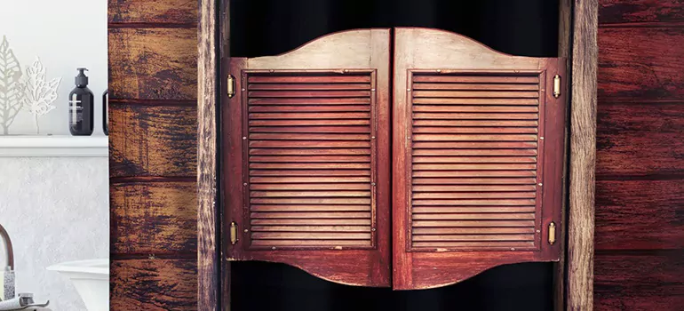 Installing Saloon Door Hinges in Livermore, CA