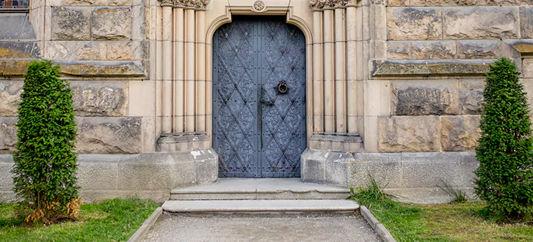 Traditional Double Front Doors in Livermore, CA