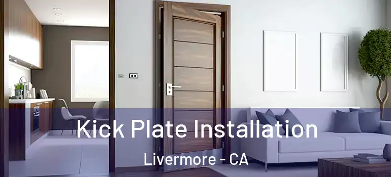  Kick Plate Installation Livermore - CA