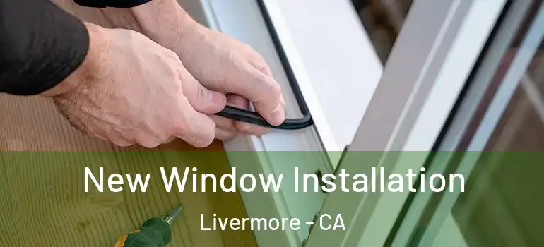  New Window Installation Livermore - CA