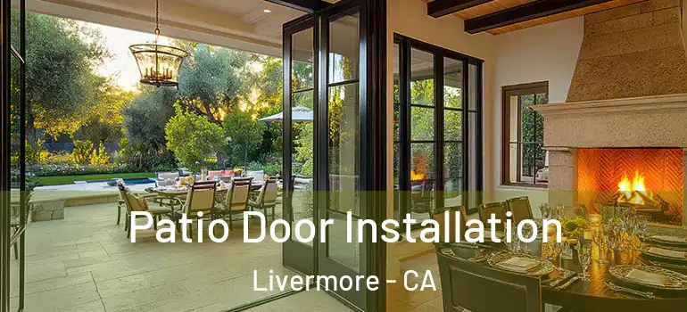  Patio Door Installation Livermore - CA