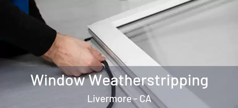  Window Weatherstripping Livermore - CA